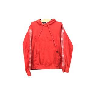 Enter the Void #23 Pullover Hoodie Spell Out Arms Size M Red Logo